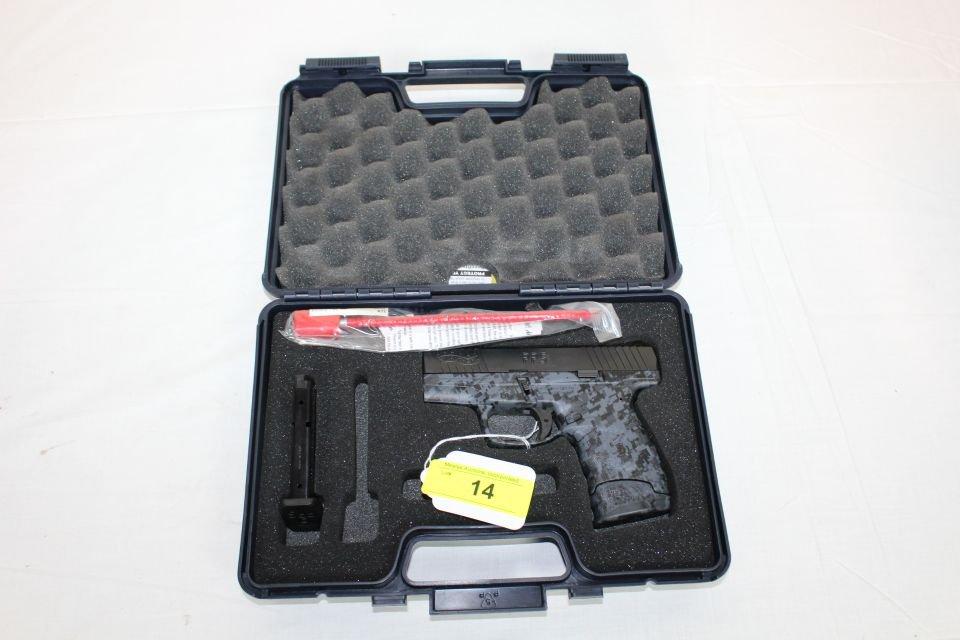 Walther PPS 9mm Pistol in Digital Camo w/6 & 7 Rd. Mags.