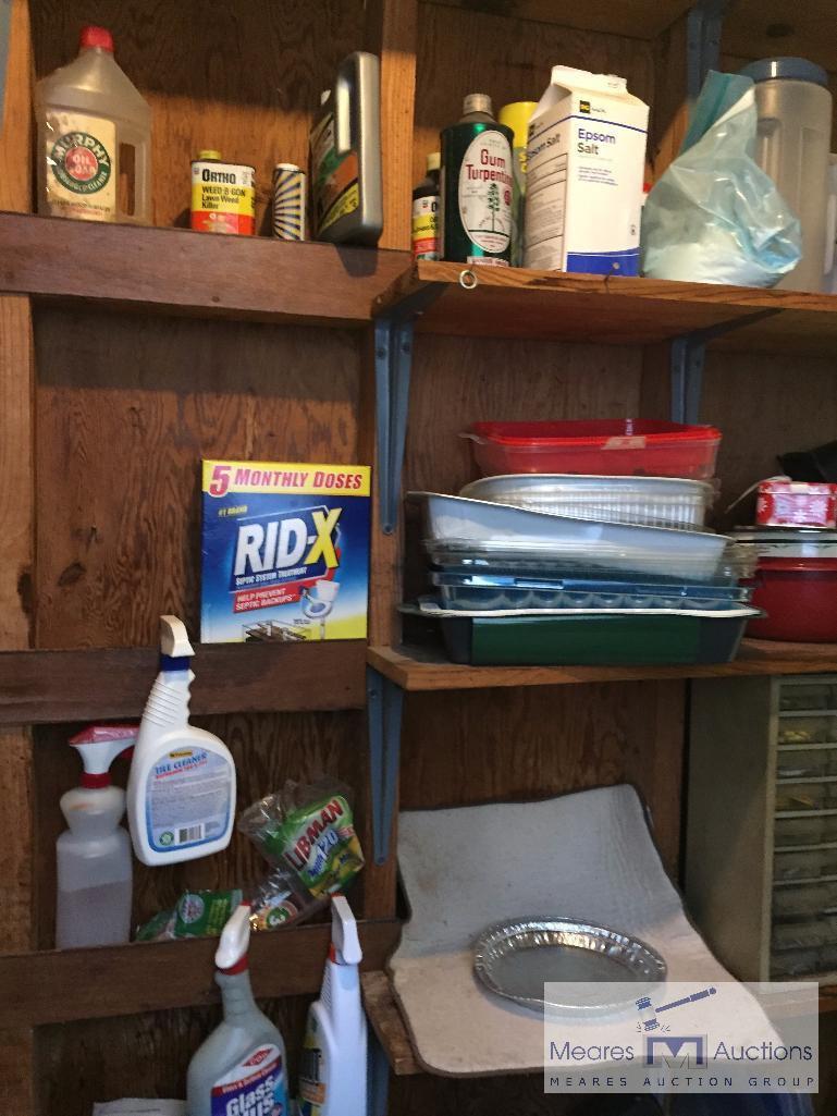 Contents of mud room