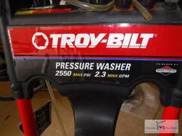Troy-Bilt pressure washer with 6.75 hp Briggs & Stratton engine