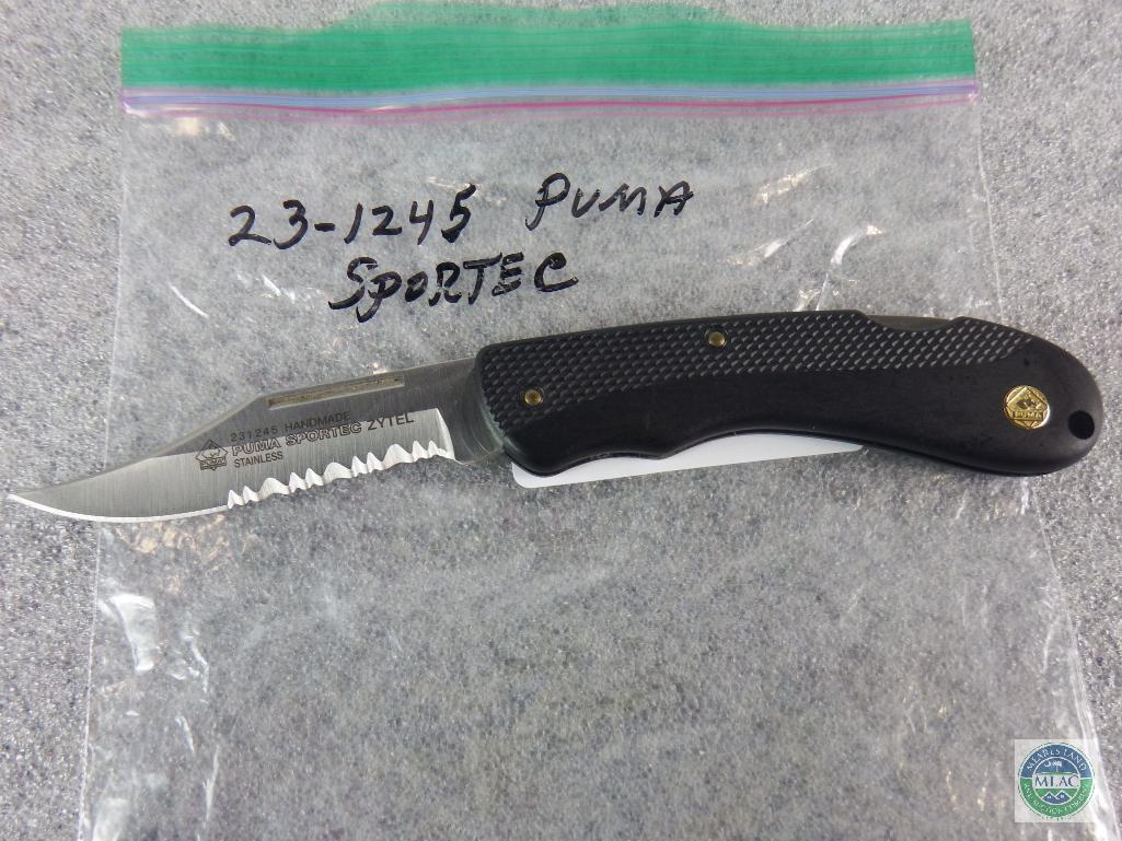 PUMA - Sportec 23-1245 folding pocket knife - Serrated blade