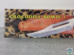 NEW - Crocodile Bowie 1 - 13-inch stainless steel blade
