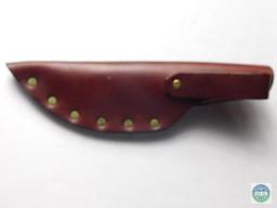 Leather knife sheath - Buck