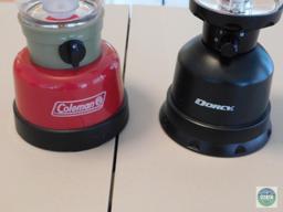 Lot of 2 Camping Lanterns Battery Powered