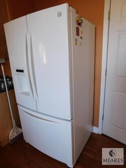 Kenmore Refrigerator White Pull Out Freezer w/ Ice Maker