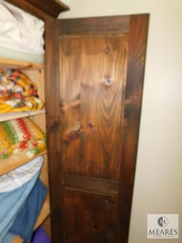 Large Solid Wood Wardrobe Cabinet