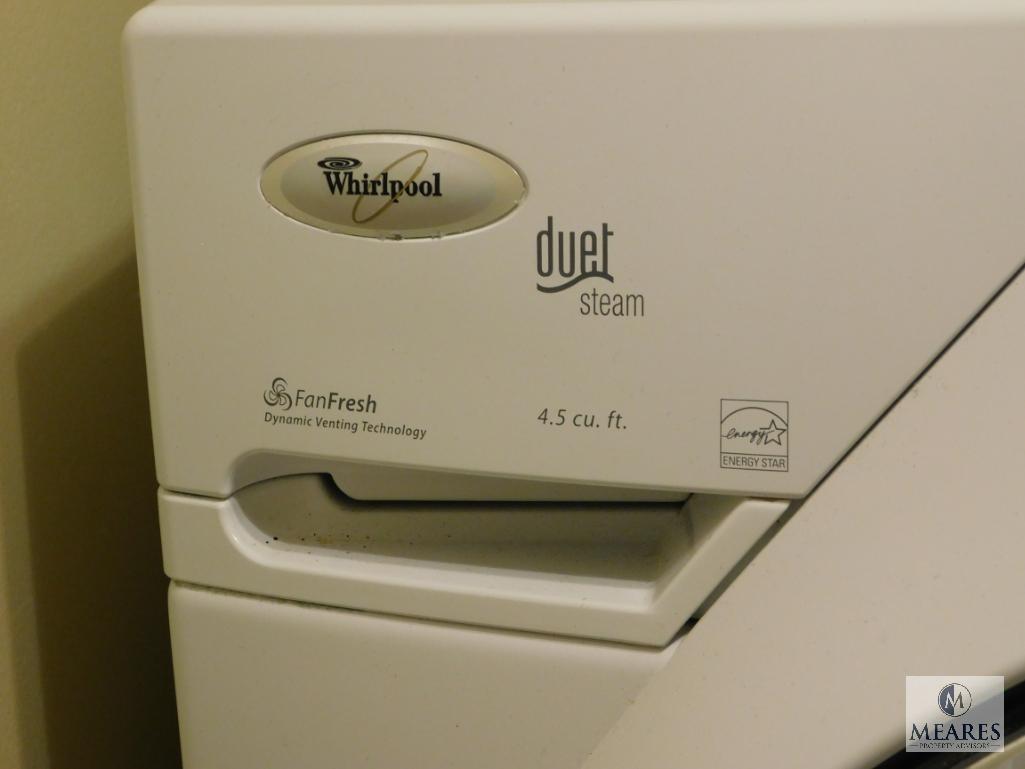 Whirlpool Duet Steam Washing Machine with Drawer Pedestal