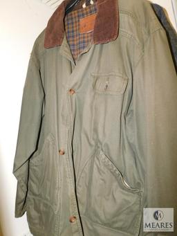 Lot of 5 Mens Coats / Jackets Leather Blazer