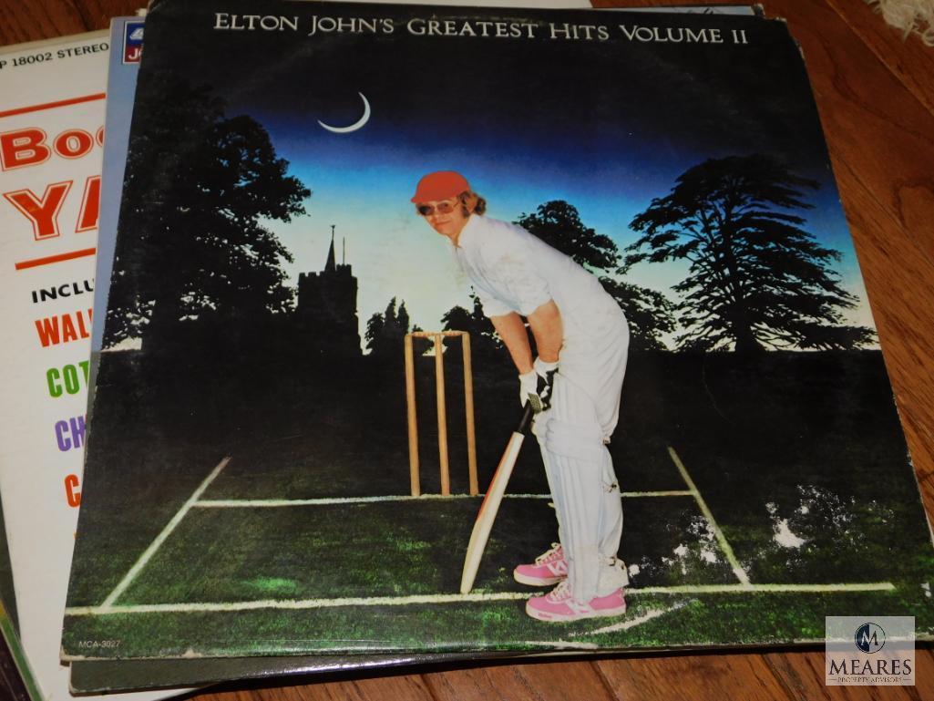 Lot of Various Records LP's Chet Atkins Floyd Cramer Elton John +