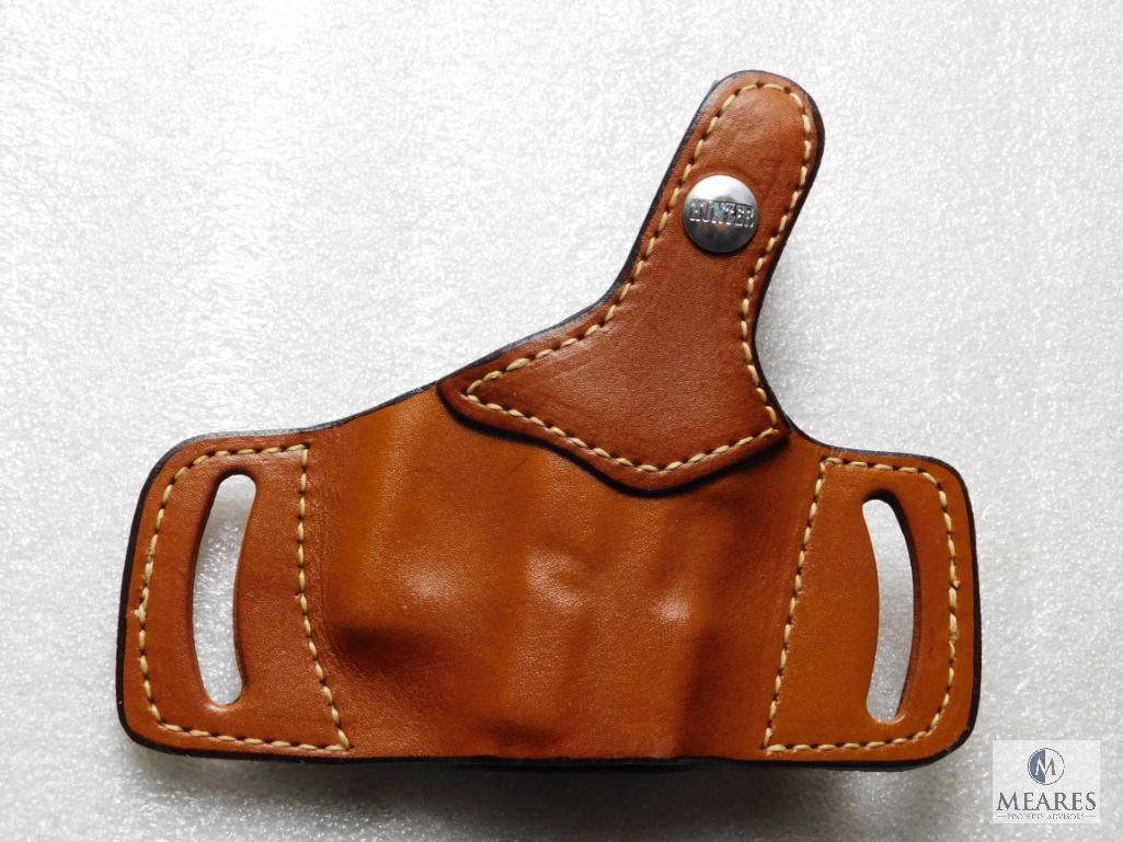 New Hunter Leather Holster with thumb break fits Glcok 17,19,22,23,26,27