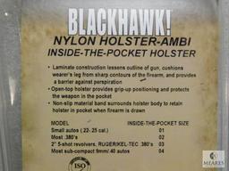 New Blackhawk Nylon Holster-AMBI Inside the Pocket fits Small Autos