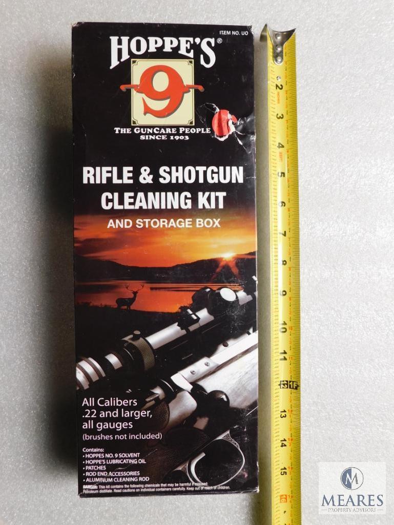 New Hoppe's Rifle & Shotgun Cleaning Kit with Storage Case