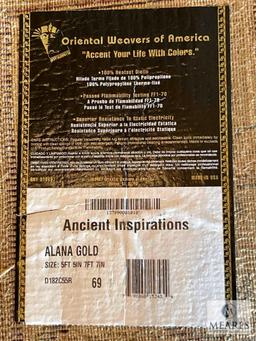 Alana Gold Area Rug - 5'5" x 7'7"