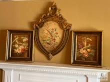 Three Framed Decorative Quality Art Pieces