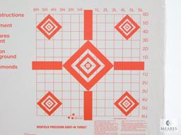 10 Pack Redfield Precision 16x16 Sight In Rifle Targets