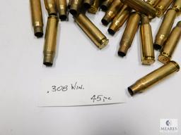 45 Pieces of .308 WIN Brass