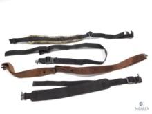 Four Assorted Rifle Slings