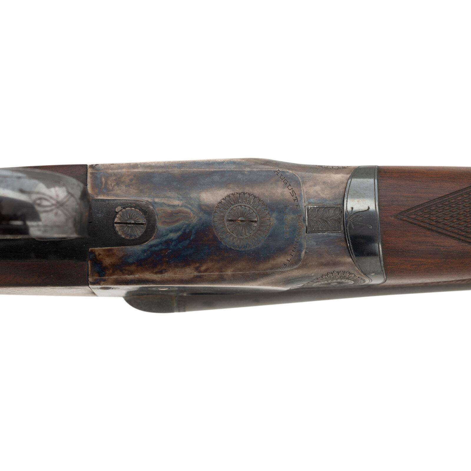 **Abercrombie & Fitch Retailer Marked Auguste Francotte "The High Gun" .410 SxS Shotgun