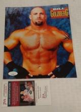 Bill Goldberg Autographed Signed 8x10 Photo WWF WWE JSA COA WCW Georgia Football Wrestling