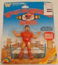 Vintage WWF LJN Wrestling Bendies Figure MOC WWE Bend 1980s Toy Nikolai Volkoff