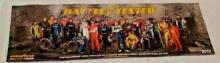 2013 NASCAR Goodyear 11x34 Poster Sign-ed 30x Auto Gordon Petty Johnson Stars HOFers