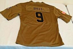 Drew Brees Saints NFL Football Jersey Lot Youth XXL Military Nike Salute Service Kids Camo