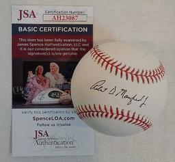 Rob Manfred Jr Signed Autographed ROMLB Baseball MLB Commissioner JSA COA