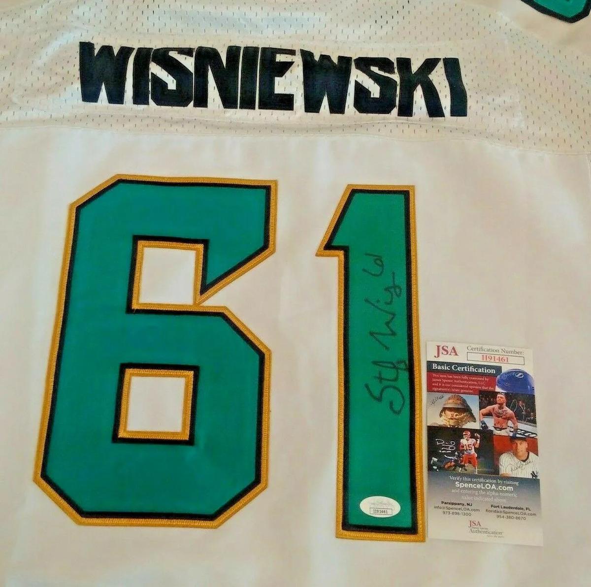 Stefan Wisniewski Autographed Signed NFL Jaguars Nike Jersey 52 JSA Penn State PSU Football