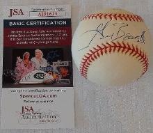 Gary Bennett Autographed Signed Official League Baseball JSA COA Phillies MLB