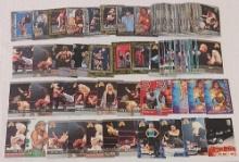 Vintage 113 Fleer WWF Wrestling Card Lot 2001 2002 Rookies Inserts Austin Rock Trish WWE Stars
