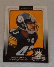 2003 Gridiron Kings NFL Football Rookie Card RC #149 Troy Polamalu Steelers HOF