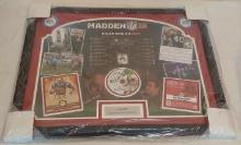 Rare 1/1 Target Store Madden 12 Framed Collage Autographed Faulk Hillis COA NFL Football 25x31