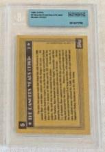 Vintage 1/1 Factory Error Card 1990 Topps MLB Baseball Nolan Ryan Blank Front BGS Slab Authentic HOF
