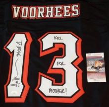 Autographed Signed Ari Lehman Jersey Custom Stitched XL 13th JSA Kill For Mother Inscription Vorhees
