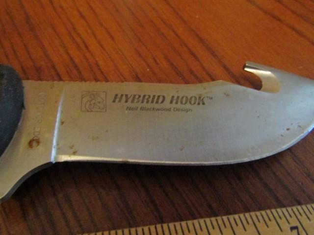 Neil Blackwood Design Hybrid Hook Fixed Blade Knife