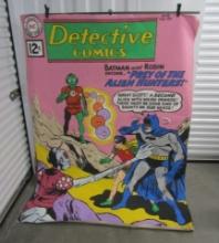 Large Batman D C Comics Hand Painted Poster On Canvas