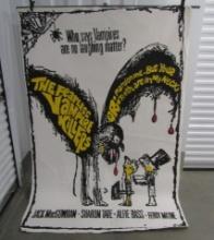 Large The Fearless Vampire Killers Hand Painted Movie Poster On Canvas