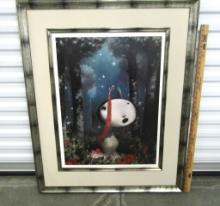Limited Edition 122/1000 Framed Print " Miroir " Autographed And By Joe Sorren (LOCAL PICK UP ONLY)