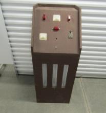 Home Made Mad Scientist Cabinet W/ Switches And Lights (LOCAL PICK UP ONLY)