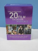 Best of Warmer Bros. 20 Film Collection Musicals DVD's & Booklet Wizard of Oz, Yankee Doodle