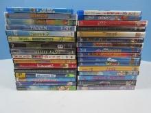 31 Kids DVD's- Frozen, Annie, Monsters Inc, Toy Story, Shrek 2, etc.
