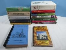 Lot Misc Cookbooks & Etiquette Church Southern Living Annual, Joy of Cooking etc.