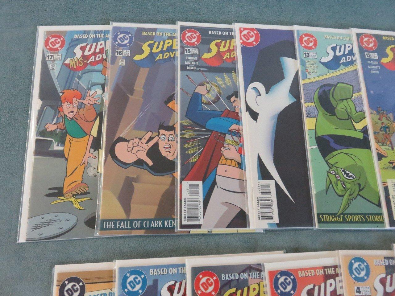 Superman Adventures Group of (15) #2-17
