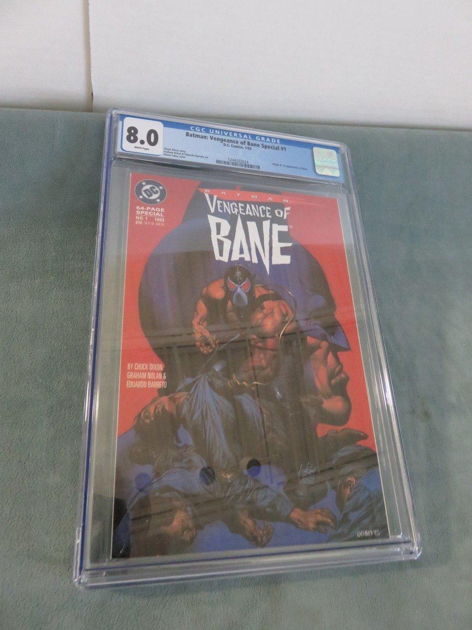 Vengeance of Bane Special #1 CGC 8.0 /1st Bane