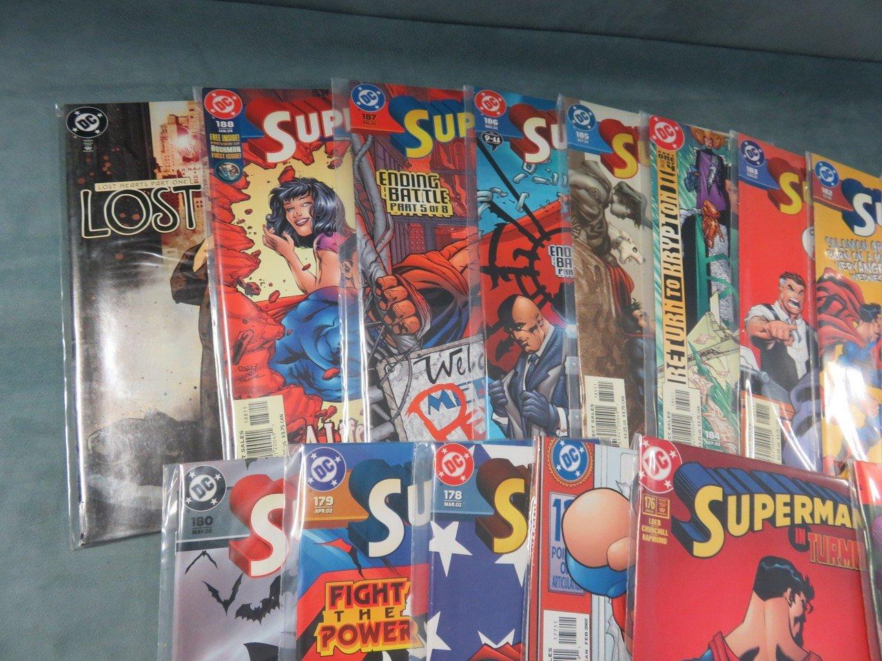 Superman #175-189 Run of (15) Comics
