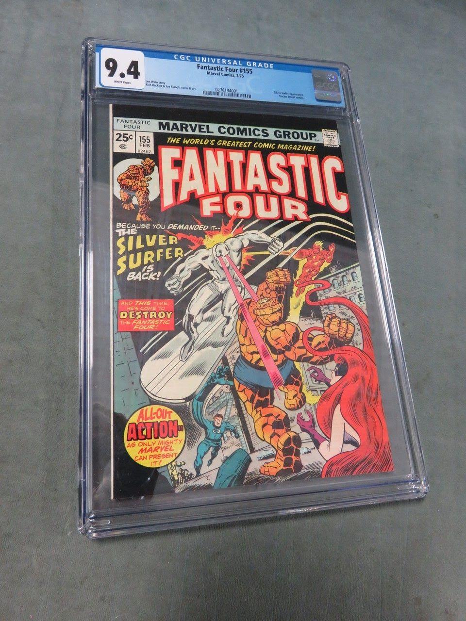Fantastic Four #155/1975 CGC 9.4