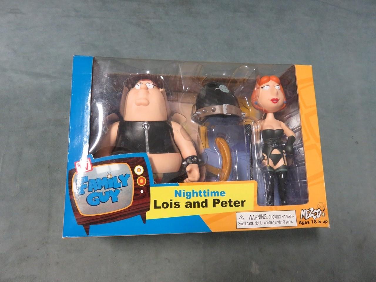 Family Guy Nighttime Lois and Peter Set