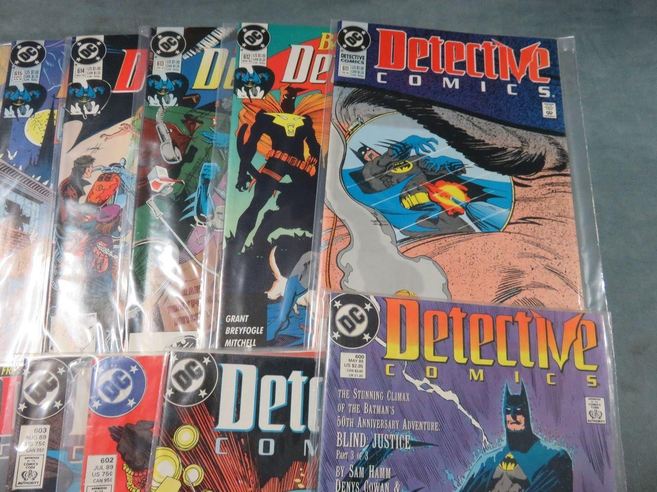 Detective Comics 600-620