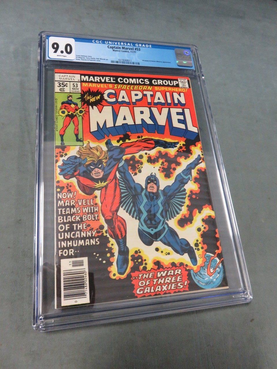 Captain Marvel #53/1977 CGC 9.0