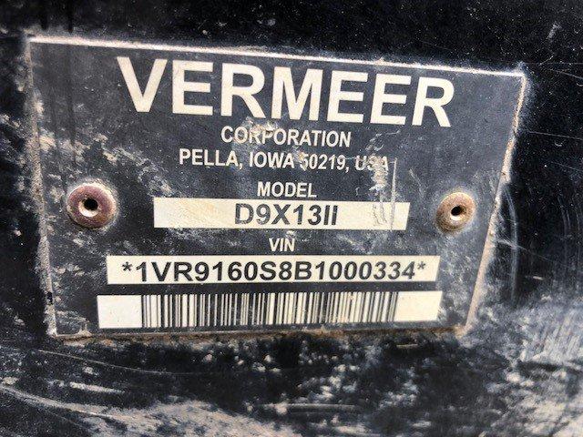 Vermeer D 9x13 Series 2 Boring Machine,