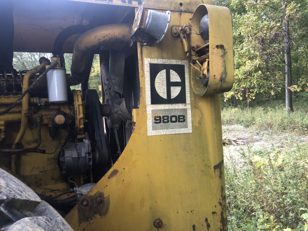 1970 CAT 980B Rubber Tired Loader,